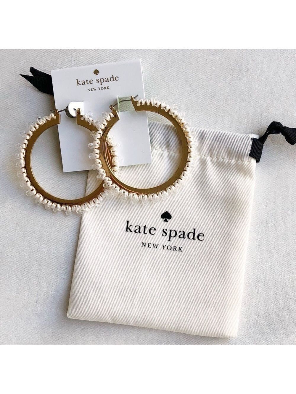 Kate Spade Wrap It Up Hoop Earrings - Picture 4 of 8